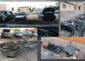 Última hora: ola de vandalismo en Benimàmet con contenedores y vehículos ardiendo