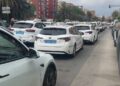 El taxi declara la guerra total en Valéncia: amenaza con un paro indefinido ante la «invasión» de las VTC