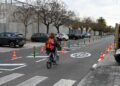 Valencia actúa en el entorno del IES Cabanyal para frenar la velocidad y mejorar la seguridad vial