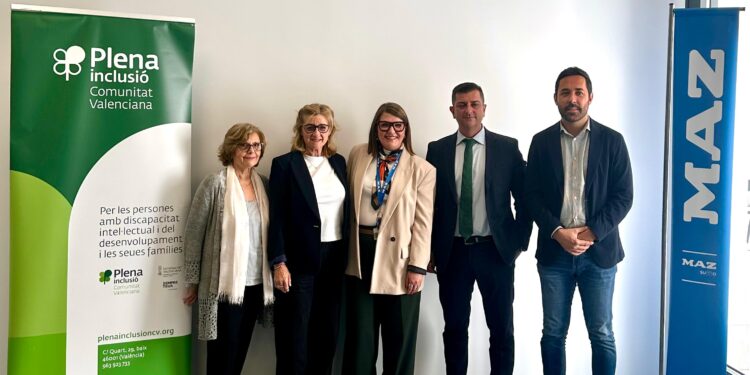 MAZ y Plena inclusión CV sellan una alianza estratégica por la accesibilidad y la inclusión en la sanidad laboral