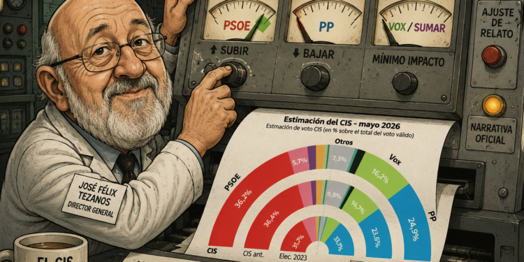 CIS 2026: Tezanos descubre la máquina del tiempo electoral 1 8c685a68 c7f7 4ef3 8b9b dbd5e0037c69