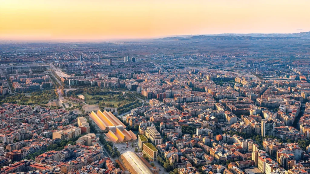 Así será la futura Estación Central de Valencia: una terminal subterránea con un gran corredor verde sobre las vías 4 Asi sera la futura Estacion Central de Valencia una terminal subterranea gigante con corredor verde hasta el centro 1
