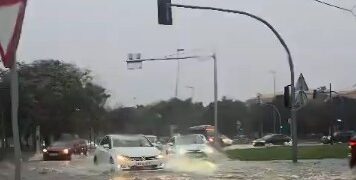 Un fuerte temporal de lluvia sacude la Comunitat Valenciana: Xàbia y Alzira registran los mayores acumulados. Ampliadas las alertas