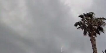 El temporal de lluvia y granizo barre la Comunitat Valenciana de sur a norte