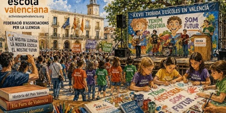  Escola Valenciana i les Trobades no és nou en el Regne de Valéncia.