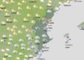 El viento y las tormentas vuelven a la Comunitat Valenciana: brusco descenso térmico de cara al viernes