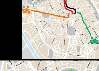 Viernes 15: día muy complicado para circular por Valencia entre huelgas y protestas