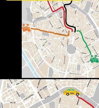 Viernes 15: día muy complicado para circular por Valencia entre huelgas y protestas