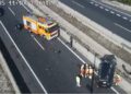 Caos en la A-35: Un grave accidente obliga a cortar la autovía a la altura de Xàtiva en dirección a Valencia 10 Caos en la A-35: Un grave accidente obliga a cortar la autovía a la altura de Xàtiva en dirección a Valencia