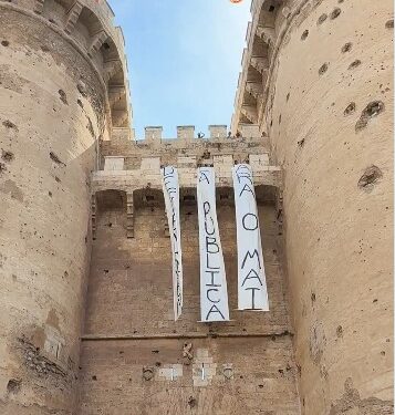 El uso de los monumentos valencianos como soportes políticos desata una nueva tormenta