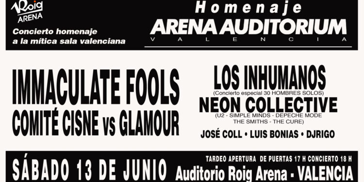 El Roig Arena recupera el espíritu de la mítica sala Arena Auditorium con un gran homenaje