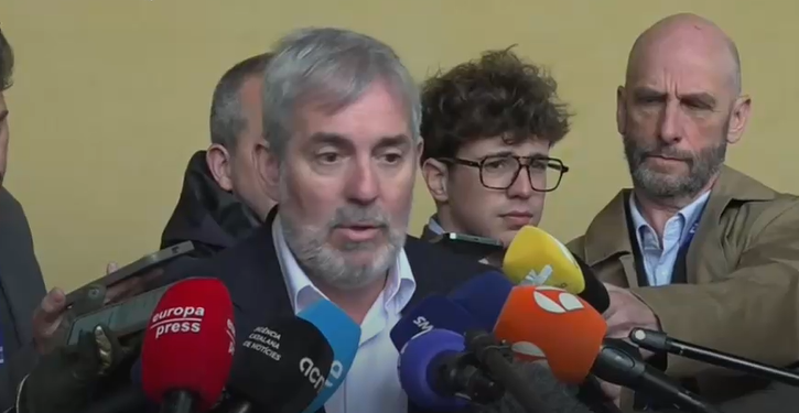 Clavijo estalla por el crucero del hantavirus: “Canarias merece respeto, información y lealtad”