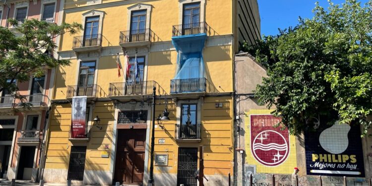 Valencia contrata el proyecto para rehabilitar las fachadas de la Casa Museo Benlliure 1 Fachada de la Casa Museo Benlliure en Ciutat Vella
