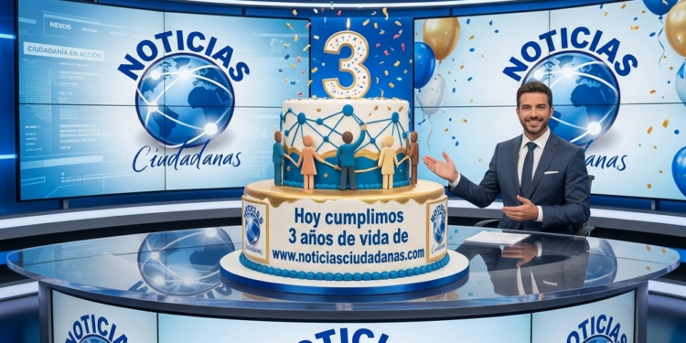 3 años de información en libertad: Noticias Ciudadanas cada día consultado por miles de ciudadanos