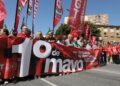 CCOO y UGT trasladan a Málaga la manifestación central del 1 de Mayo para exigir vivienda asequible y subidas salariales
