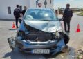 Aparatosa colisión en Alboraya por saltarse un STOP con varios vehículos implicados