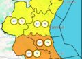 El temporal desborda las previsiones en Alicante y pone en guardia a las cuencas del Magro y el Segura