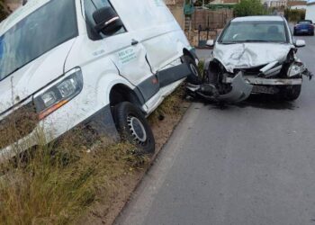 Segundo accidente esta semana en la Huerta de Alboraya