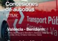 La Generalitat da luz verde a la renovación de los ejes de transporte Valencia-Benidorm y Torrevieja-Alicante