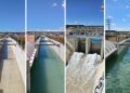 El acueducto del canal Júcar-Turia sobre el barranco del Poyo ya está plenamente operativo tras culminar su reconstrucción