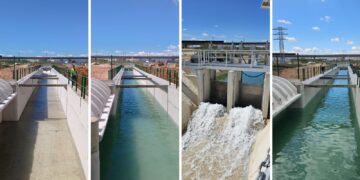 El acueducto del canal Júcar-Turia sobre el barranco del Poyo ya está plenamente operativo tras culminar su reconstrucción