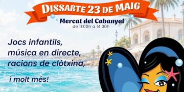 El Mercat del Cabanyal se viste de gala para recibir la IV Entrada de la Clòchina de Valéncia