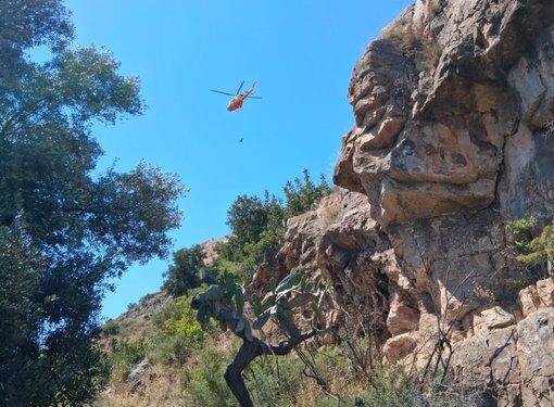 Trágico hallazgo en Sagunto: Rescatan el cuerpo sin vida de un hombre en una zona de difícil acceso junto al castillo 1 Trágico hallazgo en Sagunto: Rescatan el cuerpo sin vida de un hombre en una zona de difícil acceso junto al castillo