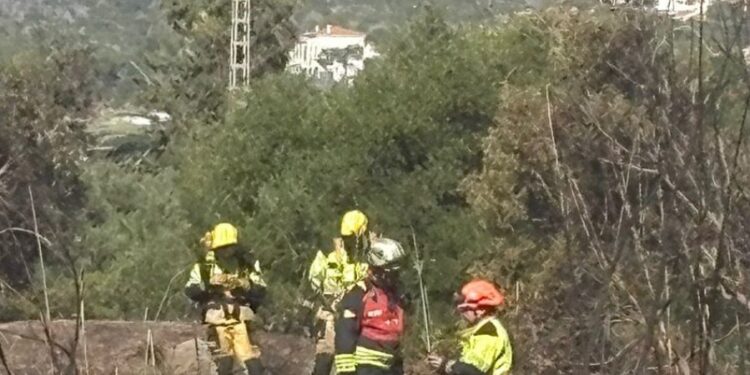 Estabilizado un incendio en Benidorm tras arrancar en una caseta y pasar a masa forestal 1 Estabilizado un incendio en Benidorm tras arrancar en una caseta y pasar a masa forestal