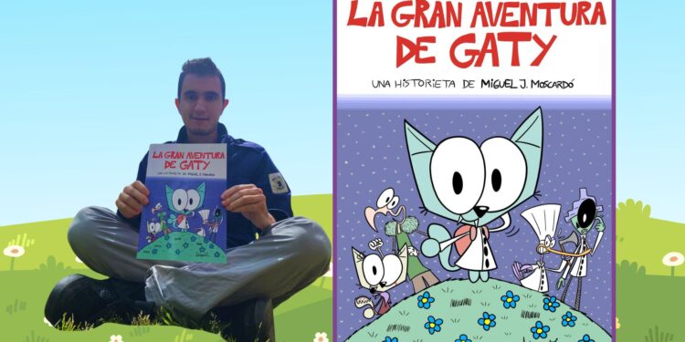 El historietista Miguel J. Moscardó Alias lanza su cómic «La gran aventura de GATY»