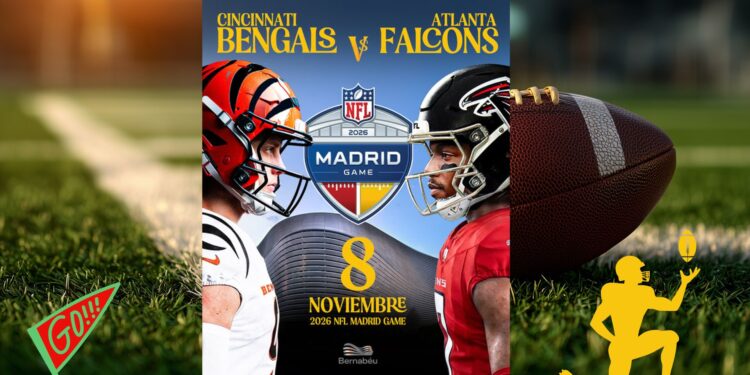 Madrid se prepara para otro gran espectáculo de la NFL en el Bernabéu 1 Madrid se prepara para otro gran espectáculo de la NFL en el Bernabéu
