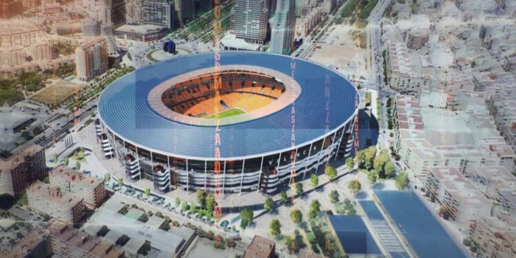 Projecte del nou Mestalla
