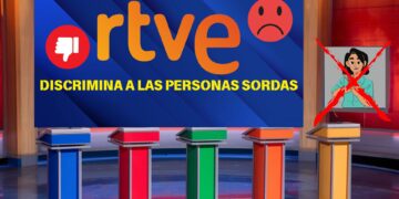 RTVE discrimina a las personas sordas