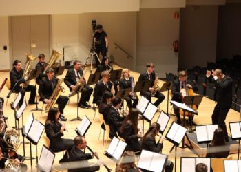 La Unió Musical de Benaguasil se corona en el Palau de la Música durante el 49º Certamen de Bandas Diputació de Valéncia