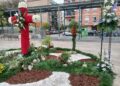 Valencia jardi de flors: cerca de un centenar de cruces florales adornan calles y plazas de la Ciudad