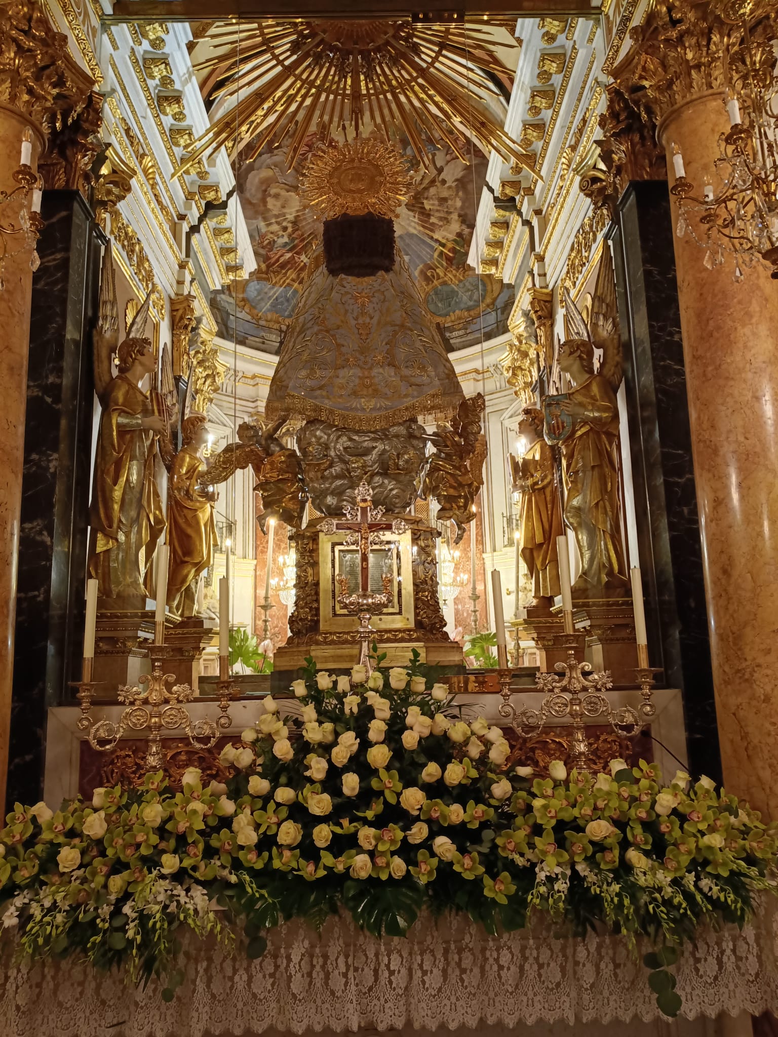 La Basílica de Valéncia se convierte en un jardín por la Fiesta del Florista 2026 4 WhatsApp Image 2026 05 14 at 07.26.361