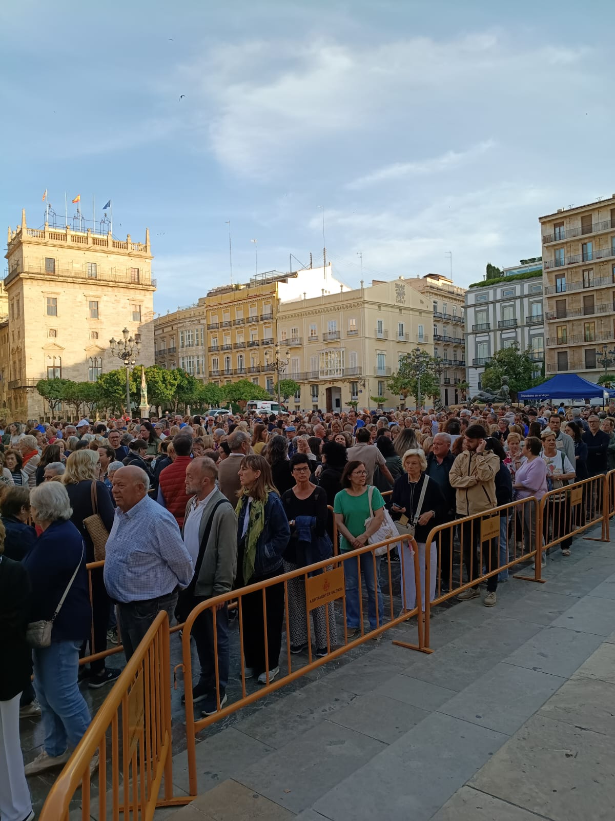 Miles de personas aguardan bajo un sol de justicia para el Besamanos de la Mare de Deu dels Desamparats 7 WhatsApp Image 2026 05 20 at 09.36.561