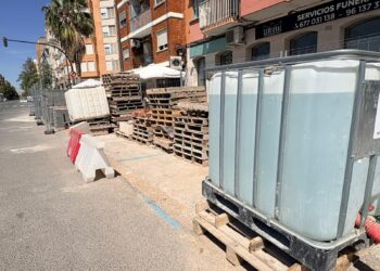 Las obras de Gaspar Aguilar desesperan a los vecinos de Patraix y Favara ante su «casi paralización» 12 Las obras de Gaspar Aguilar desesperan a los vecinos de Patraix y Favara ante su «casi paralización»