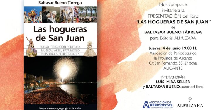 Presentación de “Las hogueras de San Juan”, el esperado reencuentro de Baltasar Bueno con el alma de Alicante