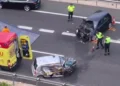 Investigan a un conductor por provocar un choque frontal en Tibi tras circular en dirección contraria