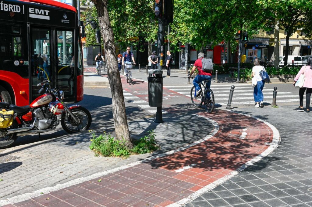 carril bici de la avenida de la Plata 3