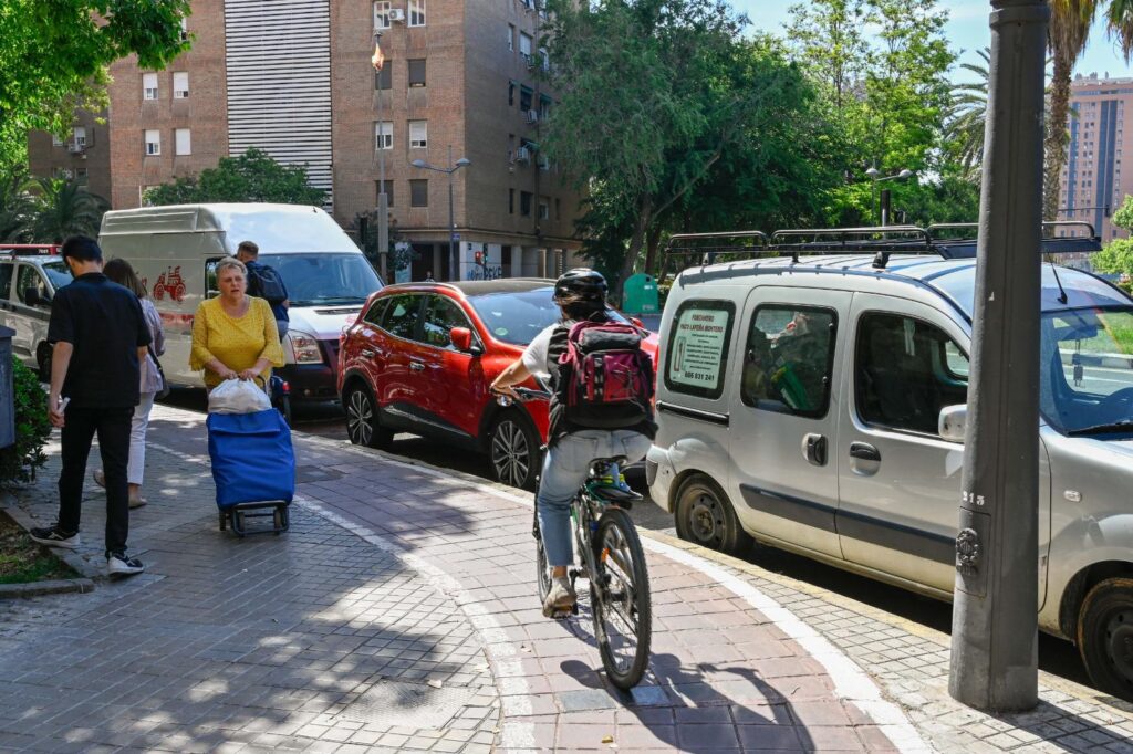 carril bici de la avenida de la Plata 4