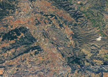 Un incendio forestal moviliza a los servicios de emergencia en Chella