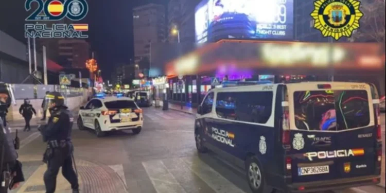 Macrooperación antidroga en Benidorm: 80 detenidos en locales de ocio