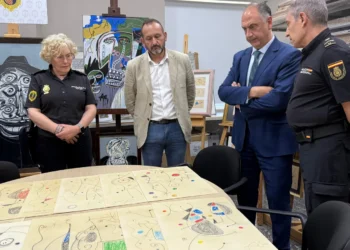 Detenido en Valencia por intentar vender 39 obras falsificadas atribuidas a Miró, Saura y Basquiat