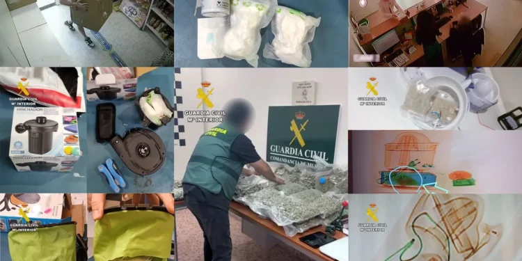Desmantelado un grupo que enviaba droga oculta en electrodomésticos desde Valencia y Murcia a varios países europeos