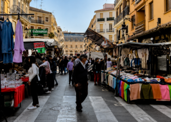Valencia defiende la vigilancia policial en los mercadillos y niega “dejación de funciones” en el control del aparcamiento ilegal