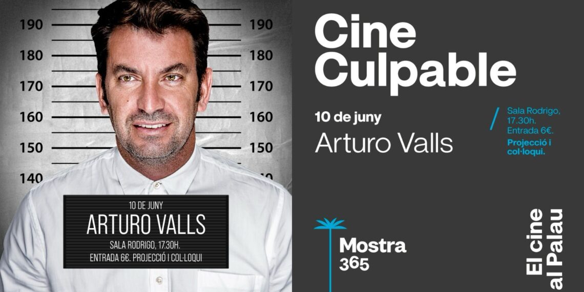 Arturo Valls inaugura en Valencia una nueva edición de ‘Cine Culpable’ con una película sorpresa en el Palau de la Música 1 0605 Cine Culpable Arturo Valls