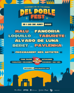 "Del poble Fest 2026", Tavernes de la Valldigna será este fin de semana corazón palpitante musical 4 260316 CARTEL DEL POBLE FEST