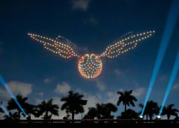 El Circuit Ricardo Tormo se llena de magia con el regreso del 'Valencia DroneArt Show' de Harry Potter