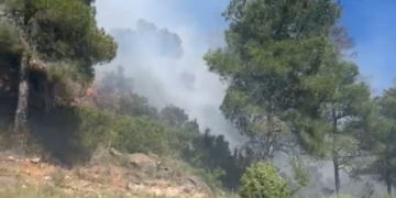 Evolución favorable del incendio de Serra: los equipos trabajan para evitar rebrotes en la Calderona